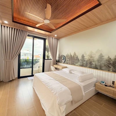 Miete einer geräumigen Villa mit Pool und Dachterrassen-Lounge, Da Nang, Vietnam